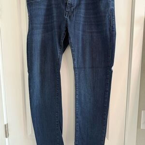 Mavi Dark Blue Straight Leg Jeans